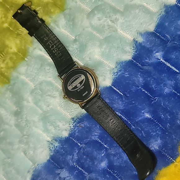 Fossil Vintage & Rare‎ Gold-Tone Gem Shaped Crystal Women’s Watch PC-7304 main image 10